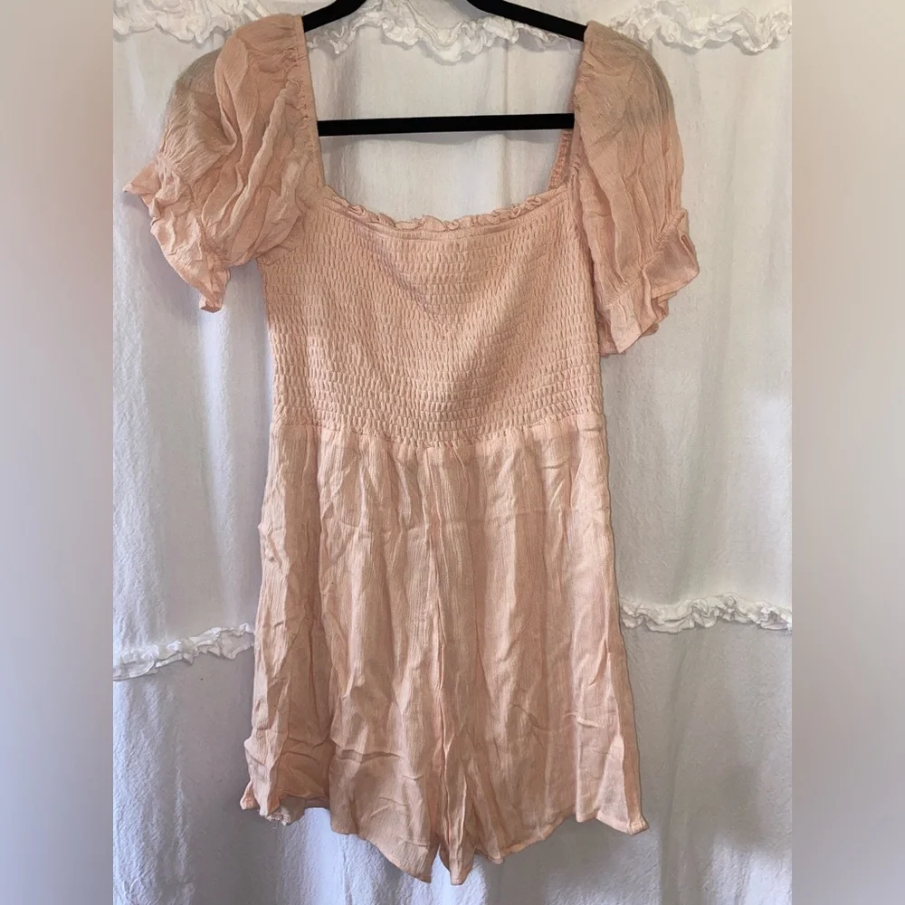 Francesca’s - Lana Smock Top Romper - Picture 6 of 10